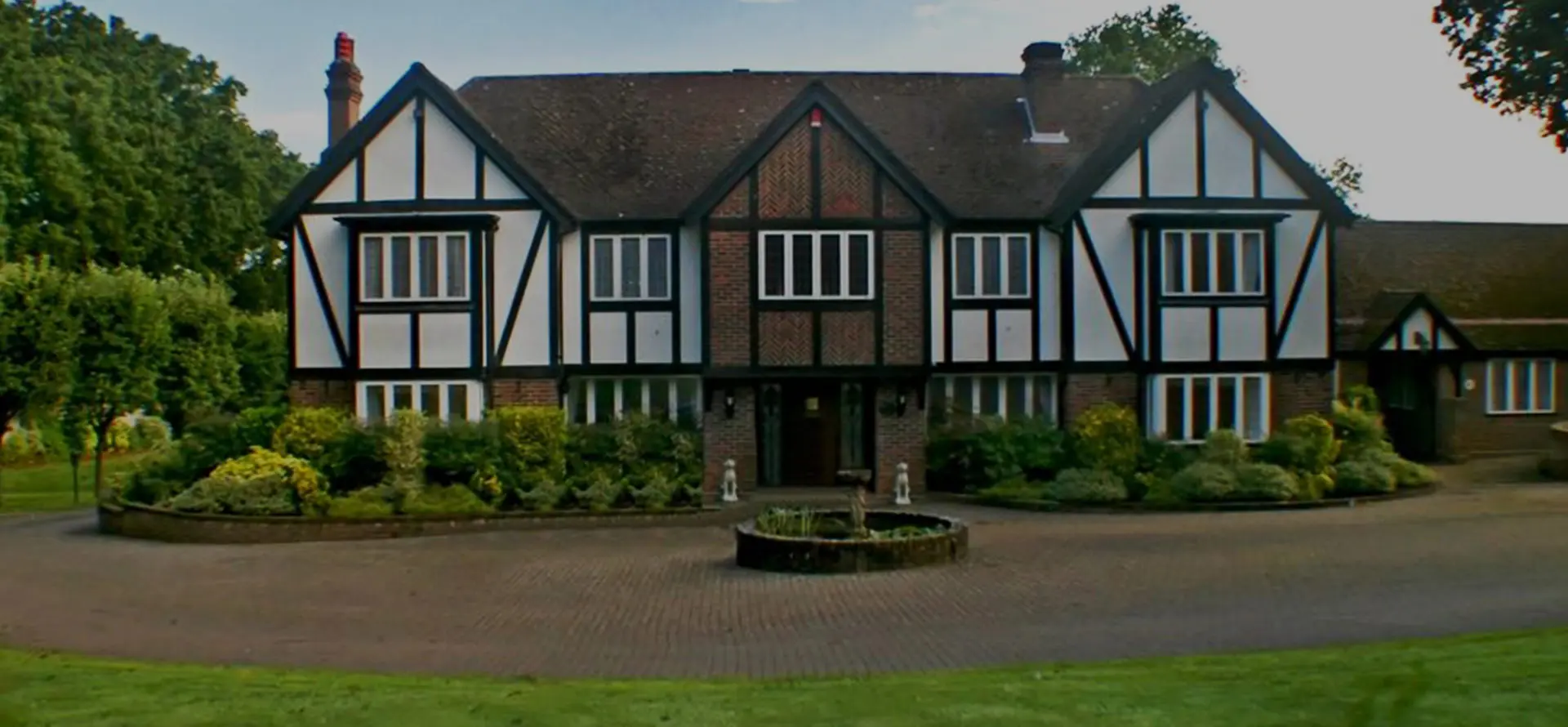 A Large Estate home, tudor style